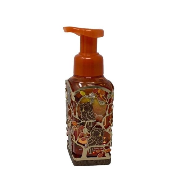 Bath & Body Works Fall Owl Tree Branches Leaves Foaming Soap Holder - Picture 1 of 5